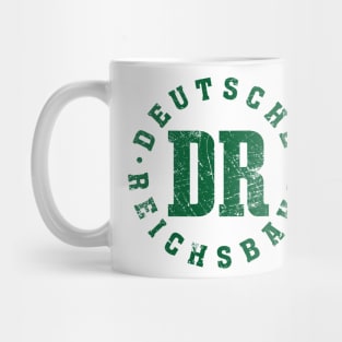 Distressed Deutsche Reichsbahn Logo Mug